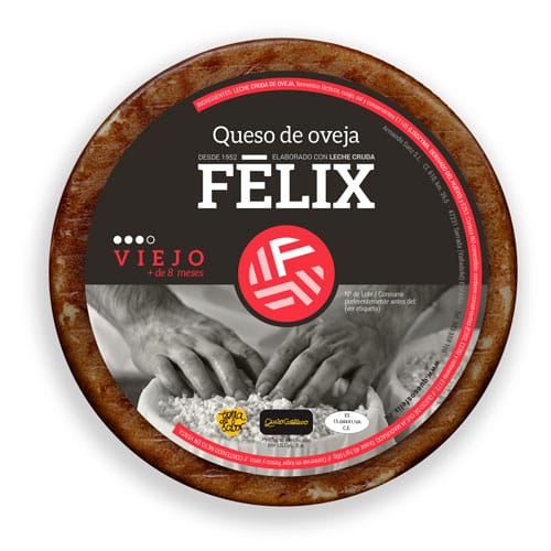 Queso viejo de oveja (leche cruda)