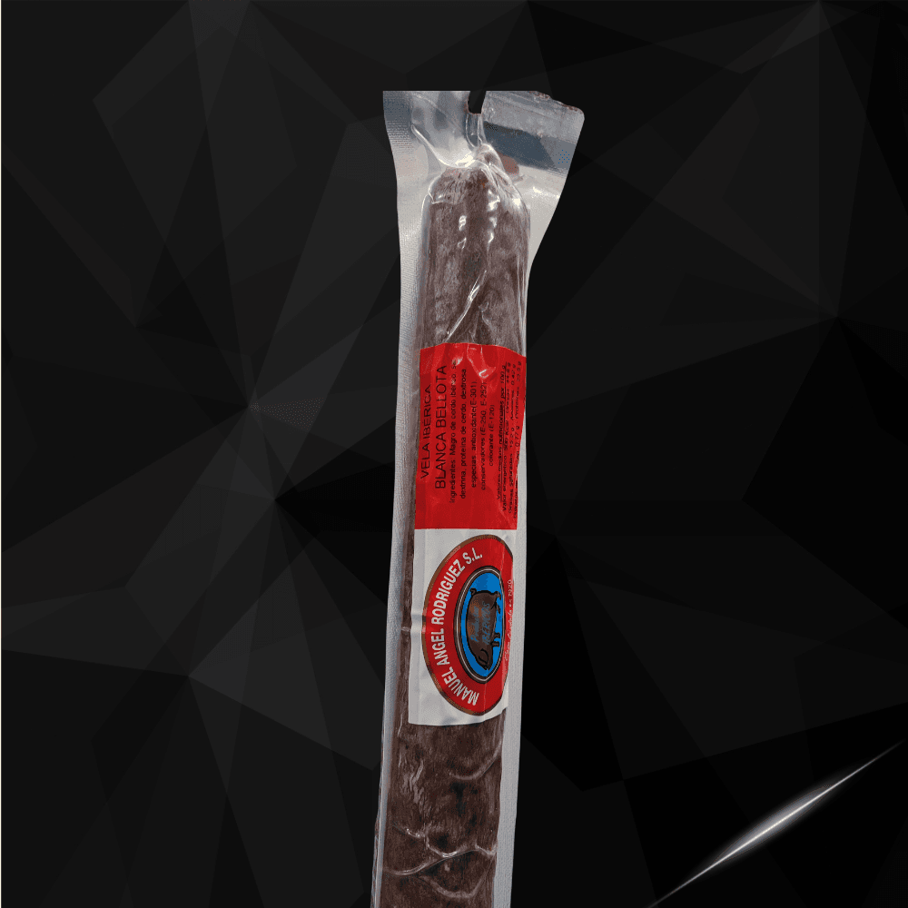 Vela de salchichon Iberica de Bellota - Imagen 2